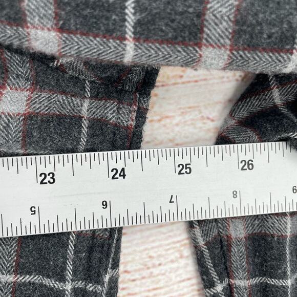 Rails Super Soft Brushed Lennox Flannel Shirt Men's Size XXL Charcoal/Gray/Brick - Picture 11 of 12